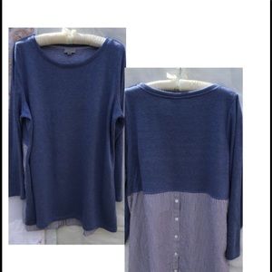 Avenue Split back design Top / Sweatshirt, 14/16